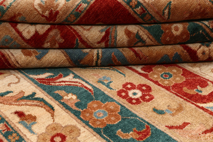 Multi Colored Shawl 5' 6 x 7' 9 - No. 53177 - ALRUG Rug Store