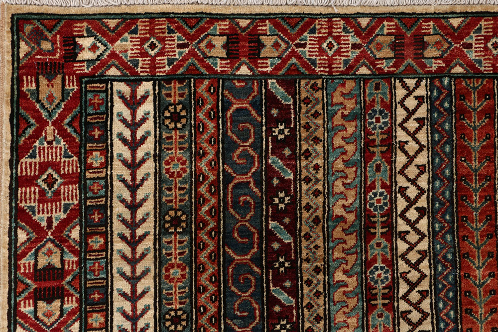 Multi Colored Shawl 5' 6 x 7' 9 - No. 53181 - ALRUG Rug Store