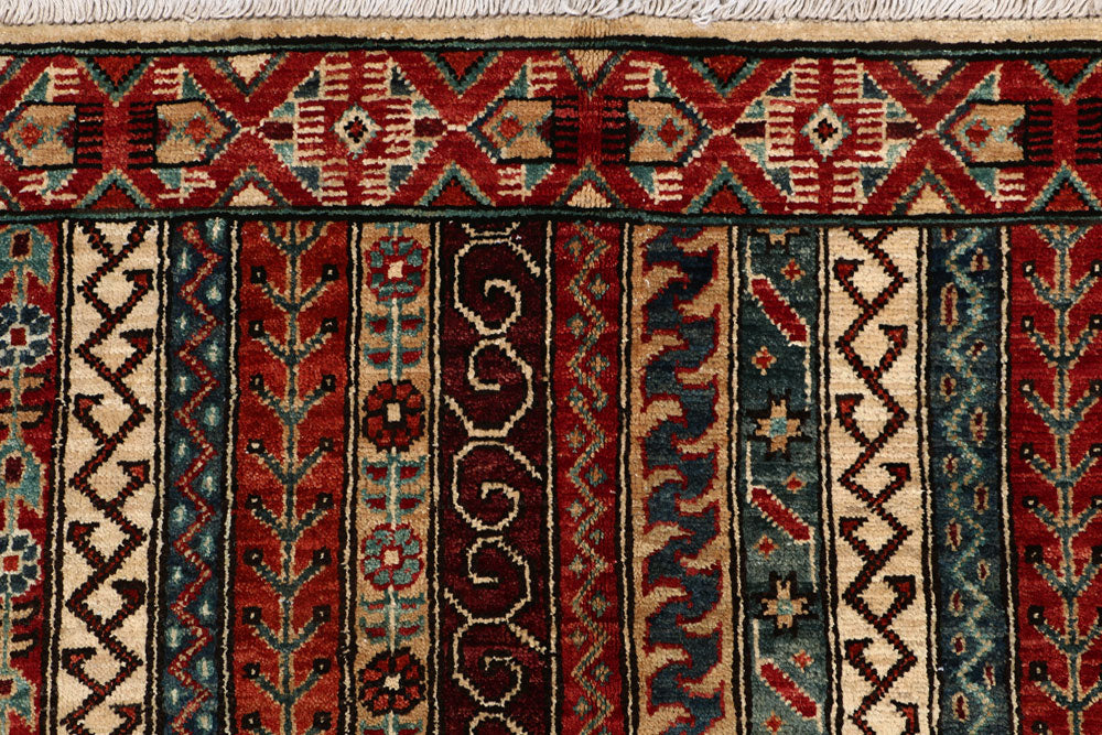 Multi Colored Shawl 5' 6 x 7' 9 - No. 53181 - ALRUG Rug Store