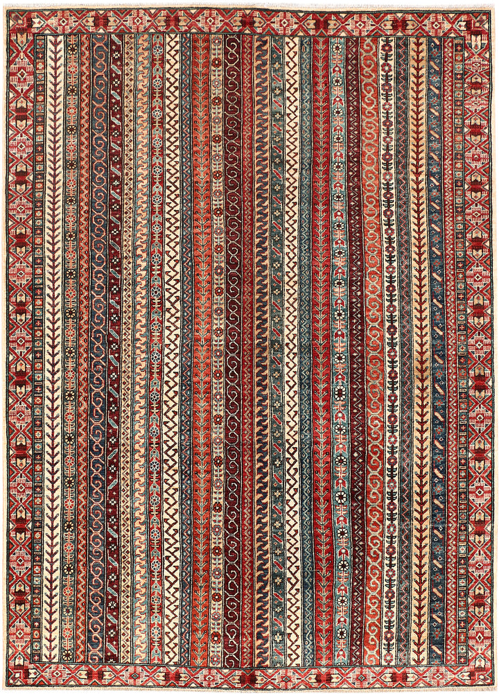 Multi Colored Shawl 5' 6 x 7' 9 - No. 53181 - ALRUG Rug Store