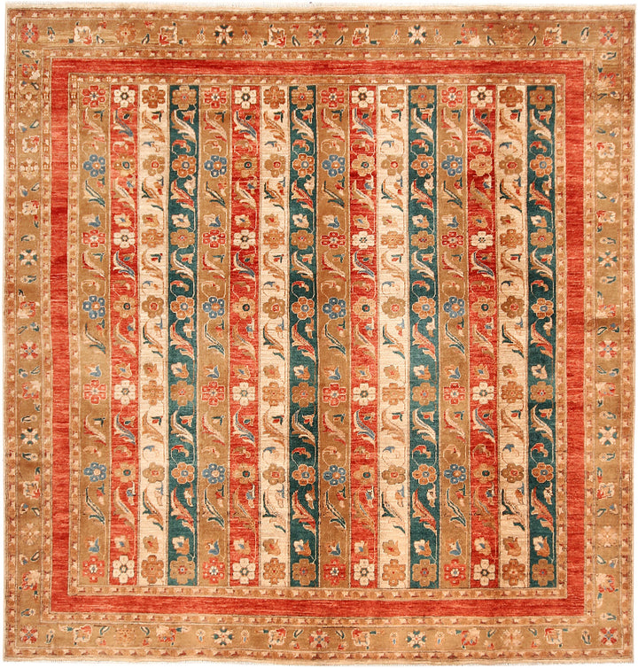 Multi Colored Shawl 7' 9 x 8' - No. 53189 - ALRUG Rug Store