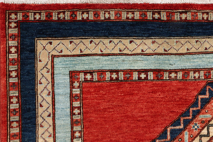 Multi Colored Shawl 6' 6 x 6' 7 - No. 53190 - ALRUG Rug Store