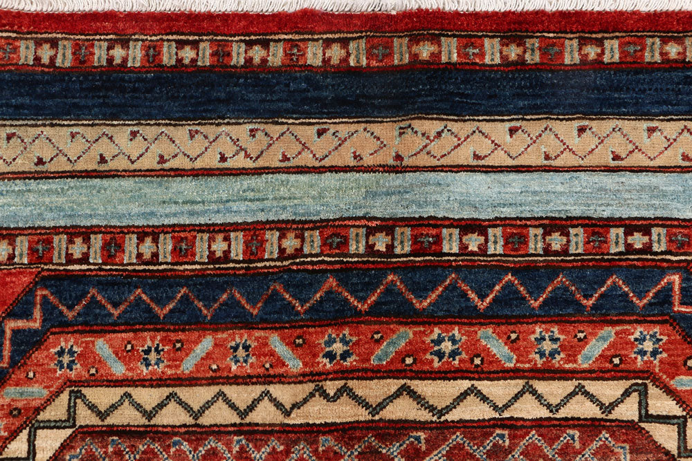 Multi Colored Shawl 6' 6 x 6' 7 - No. 53190 - ALRUG Rug Store