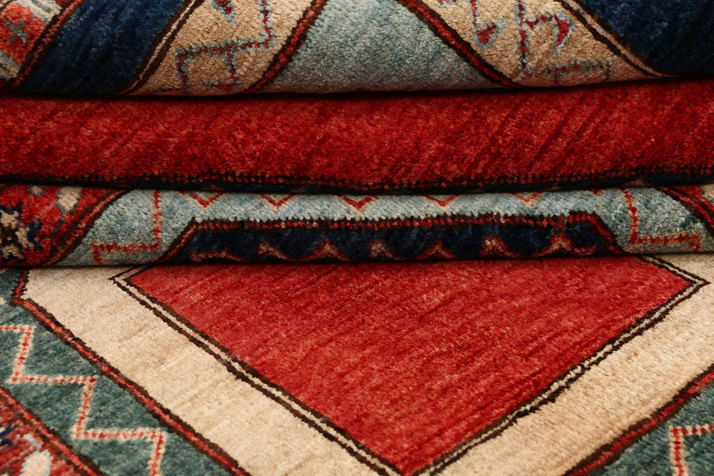 Multi Colored Shawl 6' 6 x 6' 7 - No. 53190 - ALRUG Rug Store