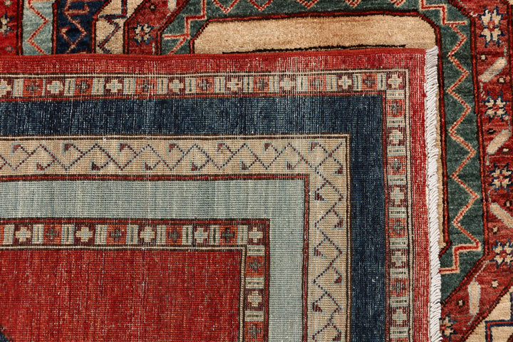 Multi Colored Shawl 6' 6 x 6' 7 - No. 53190 - ALRUG Rug Store