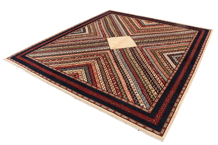 Multi Colored Shawl 8' 2 x 9' 4 - No. 53204 - ALRUG Rug Store