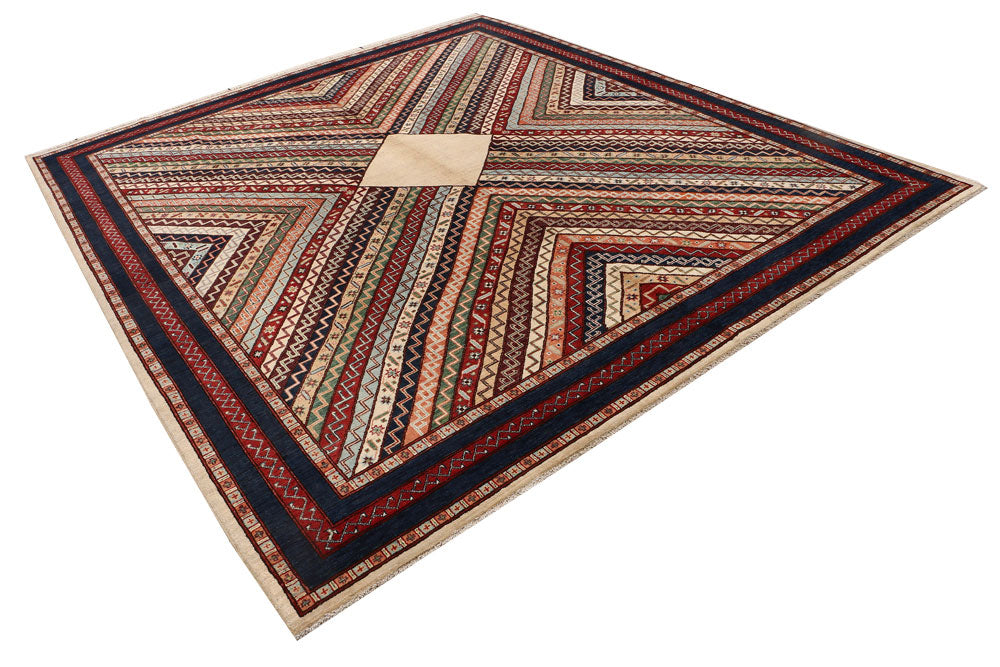 Multi Colored Shawl 8' 2 x 9' 4 - No. 53204 - ALRUG Rug Store