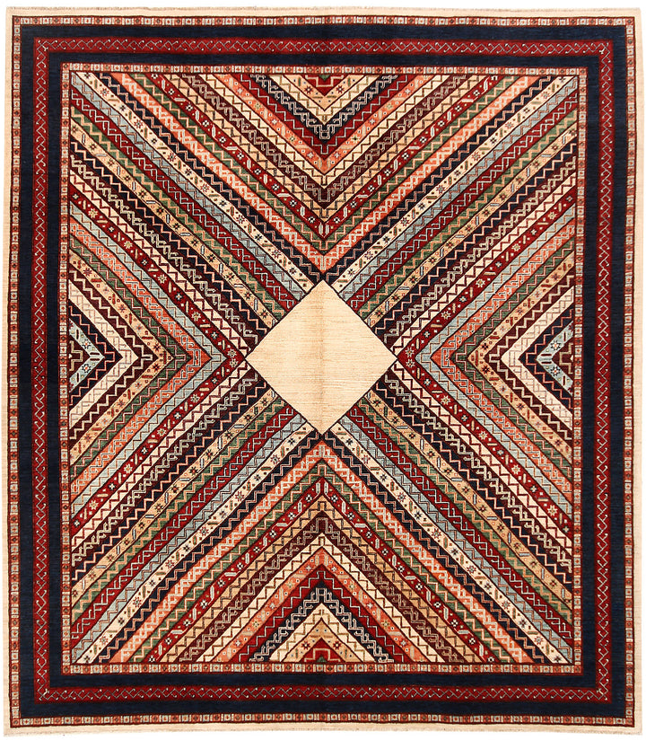 Multi Colored Shawl 8' 2 x 9' 4 - No. 53204 - ALRUG Rug Store