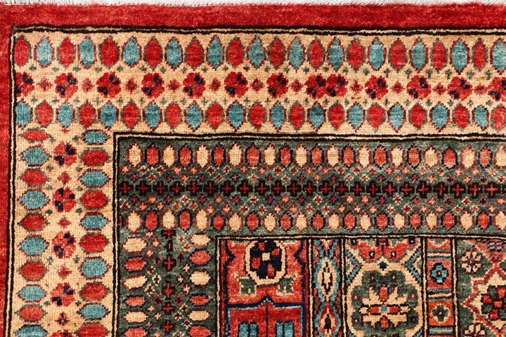 Multi Colored Shawl 6' 5 x 9' 9 - No. 53207 - ALRUG Rug Store