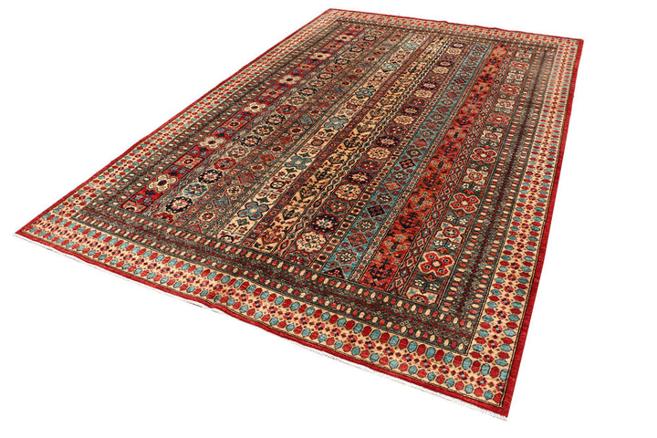 Multi Colored Shawl 6' 5 x 9' 9 - No. 53207 - ALRUG Rug Store