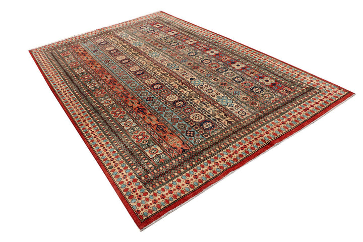 Multi Colored Shawl 6' 5 x 9' 9 - No. 53207 - ALRUG Rug Store