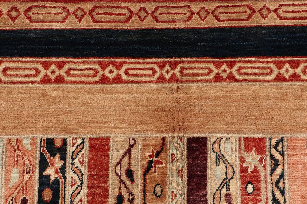 Multi Colored Shawl 6' 9 x 10' - No. 53209 - ALRUG Rug Store