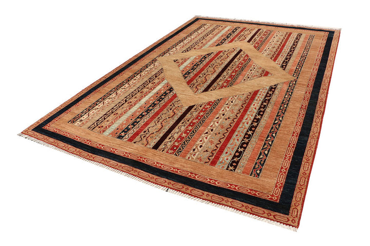 Multi Colored Shawl 6' 9 x 10' - No. 53209 - ALRUG Rug Store