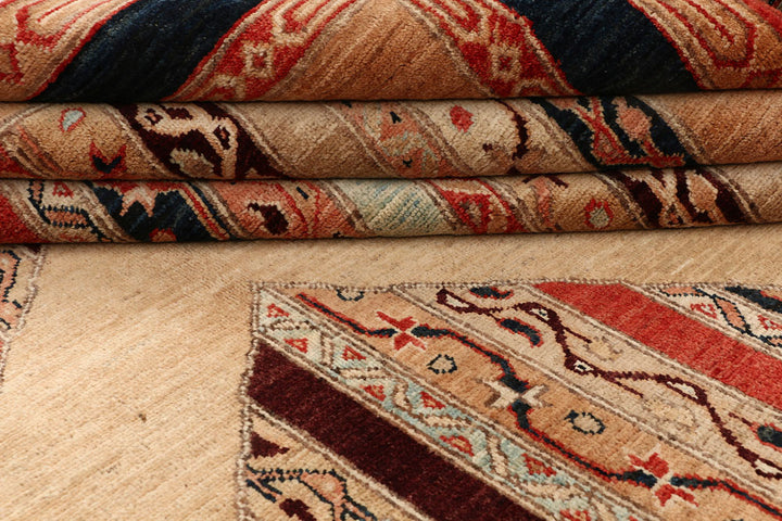 Multi Colored Shawl 6' 9 x 10' - No. 53209 - ALRUG Rug Store