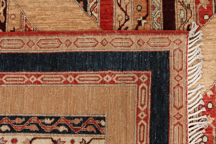 Multi Colored Shawl 6' 9 x 10' - No. 53209 - ALRUG Rug Store