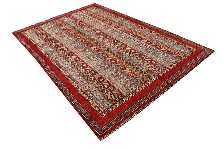 Multi Colored Shawl 5' 10 x 8' 9 - No. 53212 - ALRUG Rug Store