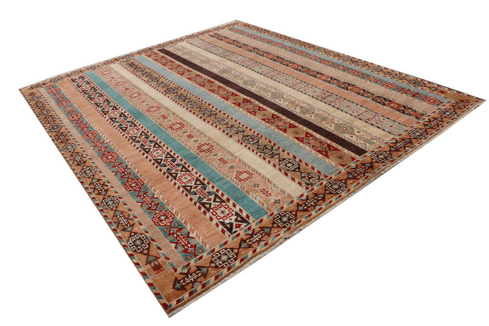 Multi Colored Shawl 8' 3 x 9' 6 - No. 53214 - ALRUG Rug Store