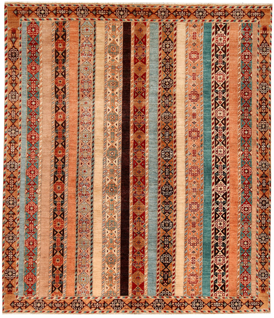 Multi Colored Shawl 8' 3 x 9' 6 - No. 53214 - ALRUG Rug Store
