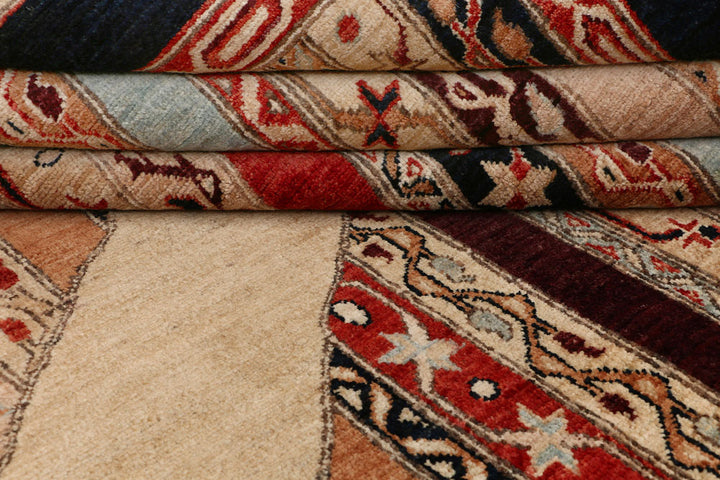 Multi Colored Shawl 6' 11 x 9' 10 - No. 53216 - ALRUG Rug Store