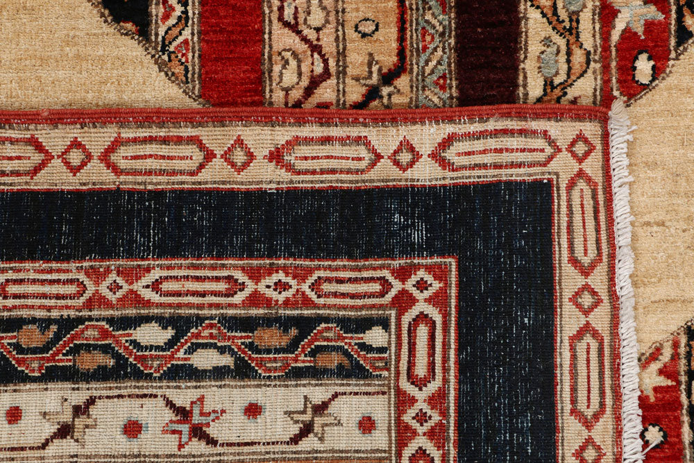 Multi Colored Shawl 6' 11 x 9' 10 - No. 53216 - ALRUG Rug Store