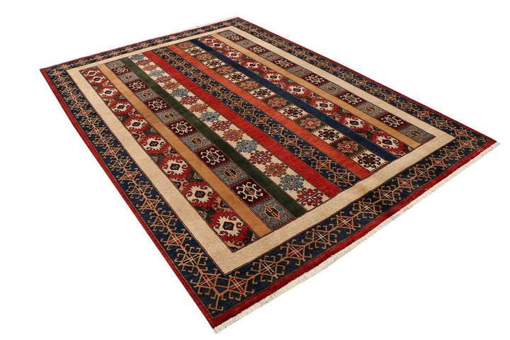 Multi Colored Shawl 6' 2 x 8' 10 - No. 53217 - ALRUG Rug Store