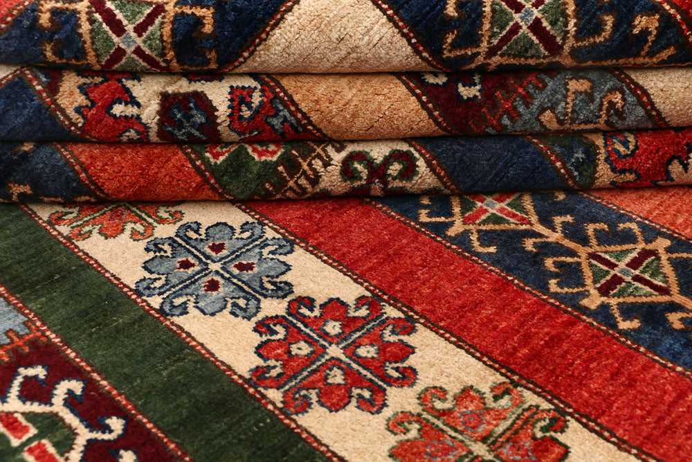 Multi Colored Shawl 6' 2 x 8' 10 - No. 53217 - ALRUG Rug Store