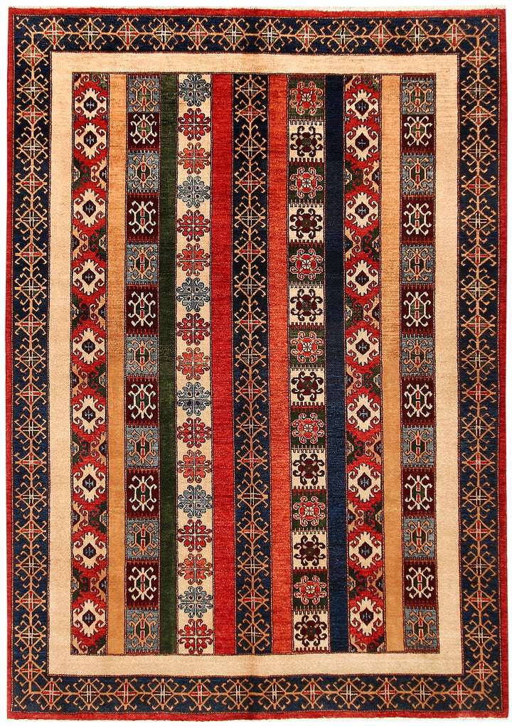 Multi Colored Shawl 6' 2 x 8' 10 - No. 53217 - ALRUG Rug Store