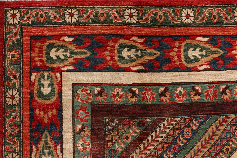 Multi Colored Shawl 8' 2 x 9' 7 - No. 53218 - ALRUG Rug Store