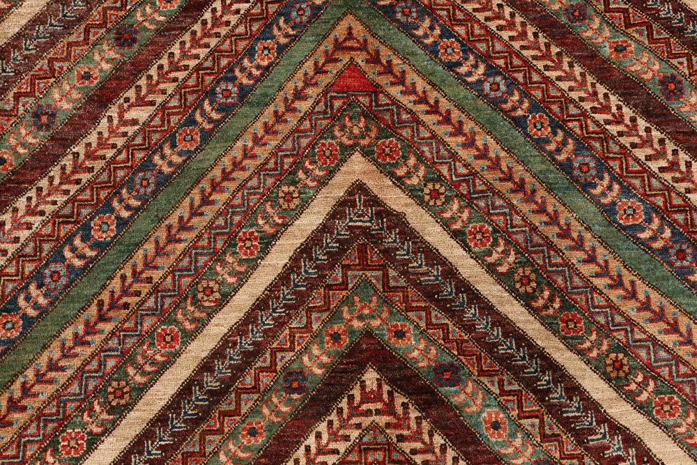 Multi Colored Shawl 8' 2 x 9' 7 - No. 53218 - ALRUG Rug Store