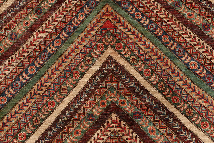 Multi Colored Shawl 8' 2 x 9' 7 - No. 53218 - ALRUG Rug Store