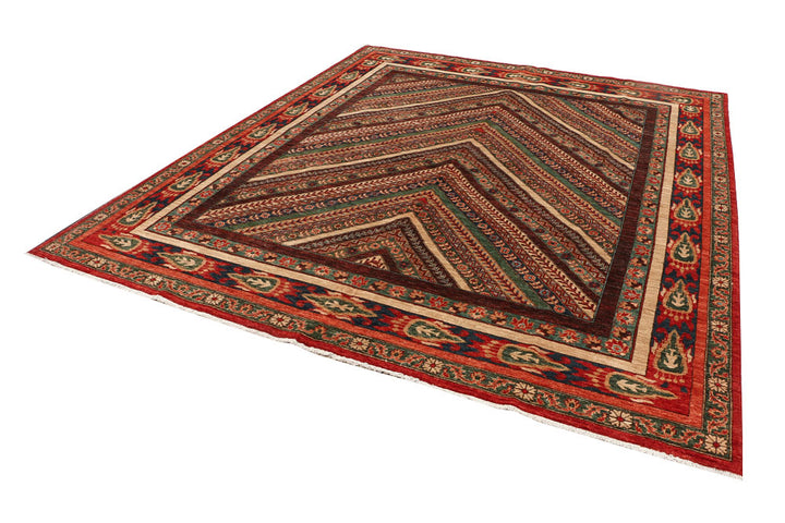 Multi Colored Shawl 8' 2 x 9' 7 - No. 53218 - ALRUG Rug Store