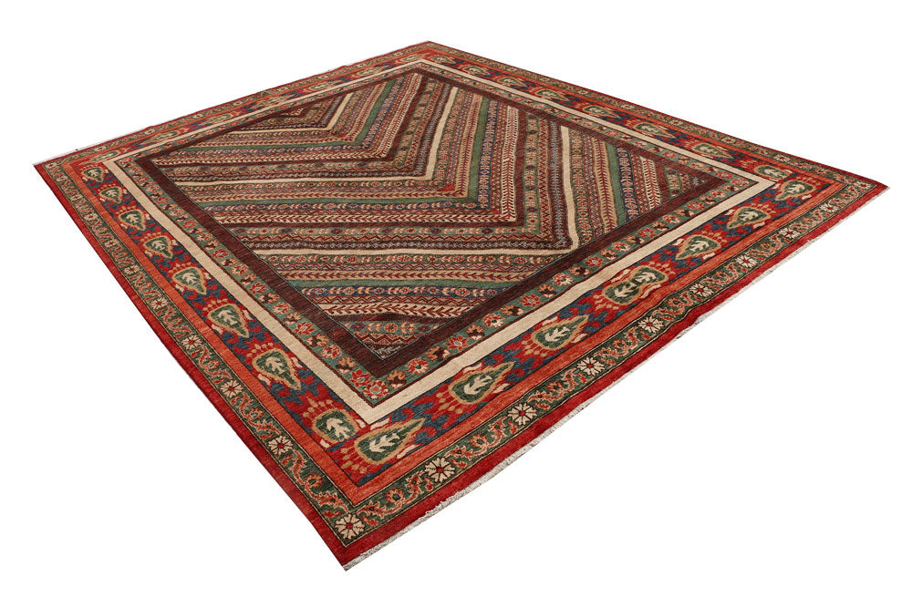 Multi Colored Shawl 8' 2 x 9' 7 - No. 53218 - ALRUG Rug Store