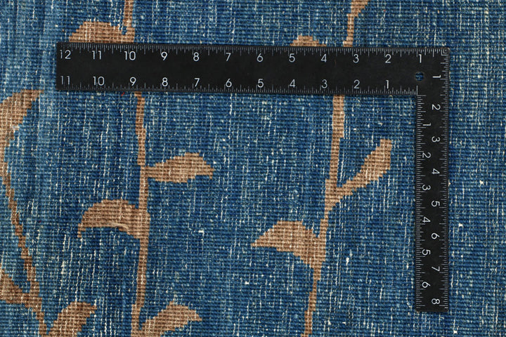 Steel Blue Ikat 7' 11 x 9' 11 - No. 53221 - ALRUG Rug Store