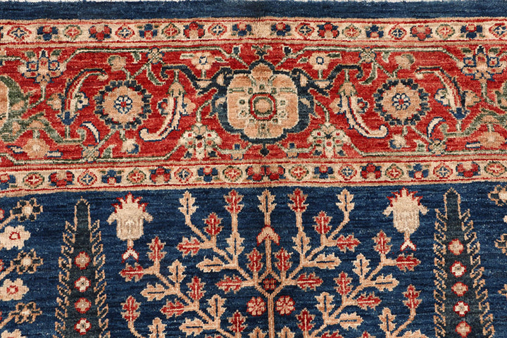 Steel Blue Ziegler 8' 1 x 9' 8 - No. 53222 - ALRUG Rug Store
