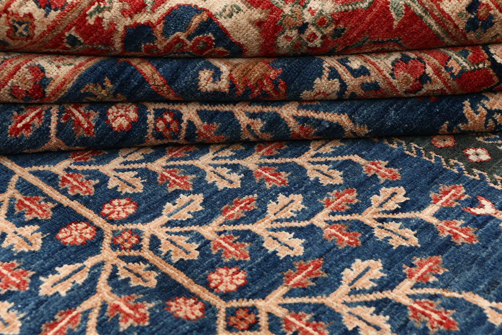 Steel Blue Ziegler 8' 1 x 9' 8 - No. 53222 - ALRUG Rug Store