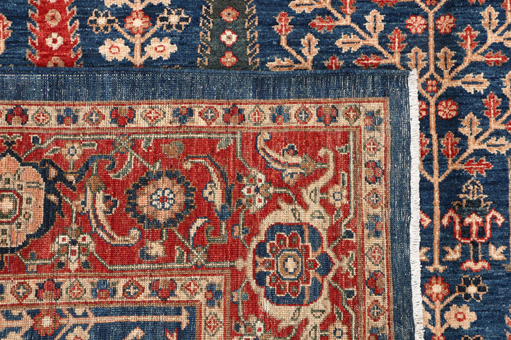 Steel Blue Ziegler 8' 1 x 9' 8 - No. 53222 - ALRUG Rug Store