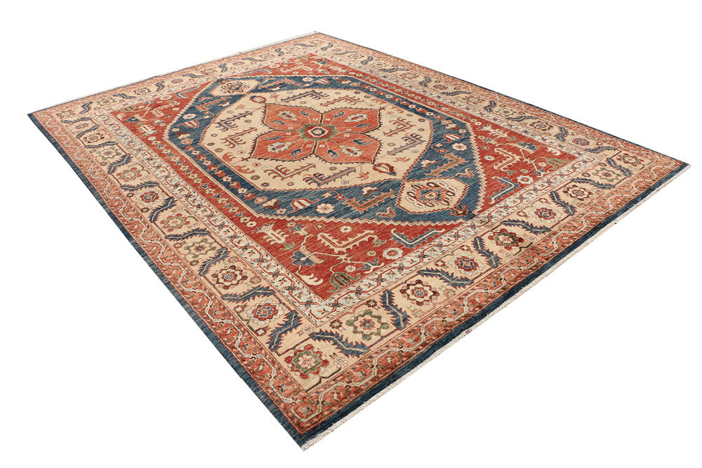 Multi Colored Ziegler 7' 9 x 10' - No. 53245 - ALRUG Rug Store