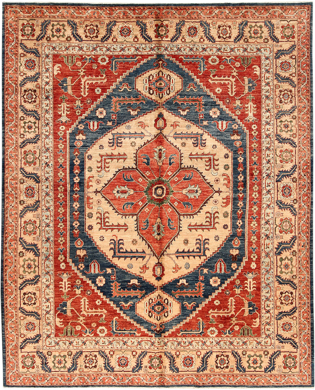 Multi Colored Ziegler 7' 9 x 10' - No. 53245 - ALRUG Rug Store