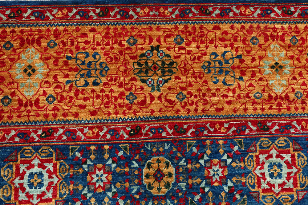 Steel Blue Mamluk 8' x 10' 3 - No. 53254 - ALRUG Rug Store