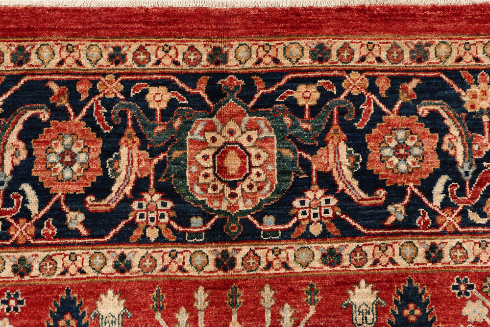 Firebrick Ziegler 9' 11 x 13' 10 - No. 53262 - ALRUG Rug Store