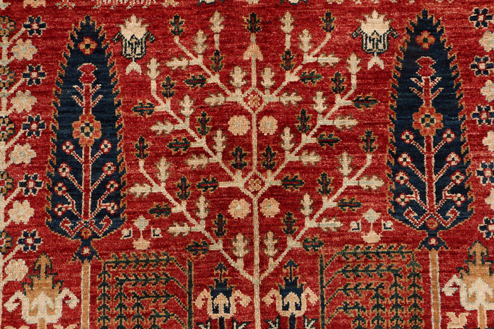 Firebrick Ziegler 9' 11 x 13' 10 - No. 53262 - ALRUG Rug Store