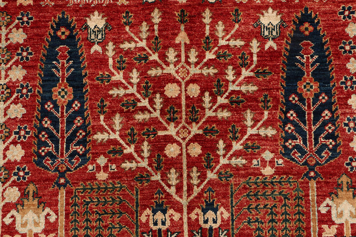 Firebrick Ziegler 9' 11 x 13' 10 - No. 53262 - ALRUG Rug Store