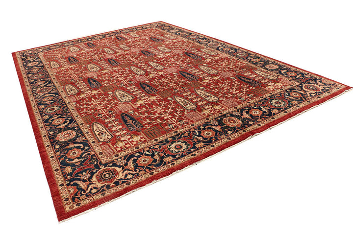 Firebrick Ziegler 9' 11 x 13' 10 - No. 53262 - ALRUG Rug Store