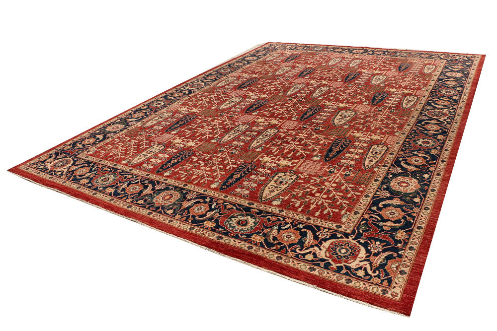 Firebrick Ziegler 9' 11 x 13' 10 - No. 53262 - ALRUG Rug Store