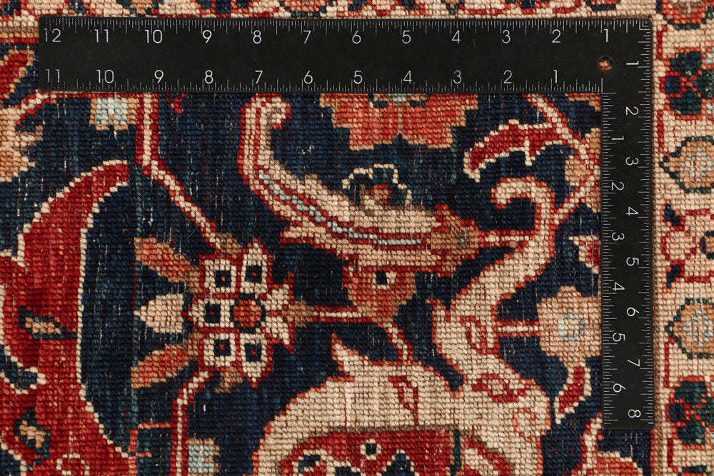 Firebrick Ziegler 9' 11 x 13' 10 - No. 53262 - ALRUG Rug Store