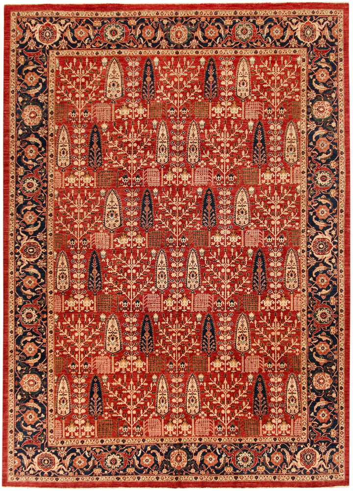 Firebrick Ziegler 9' 11 x 13' 10 - No. 53262 - ALRUG Rug Store
