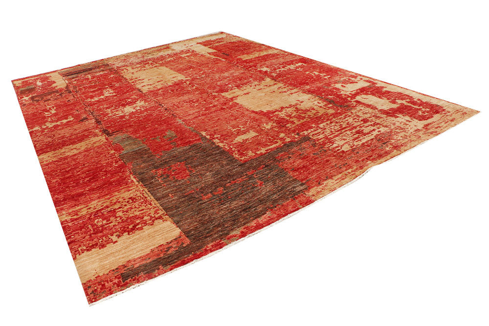Firebrick Gabbeh 10' 3 x 13' 9 - No. 53263 - ALRUG Rug Store