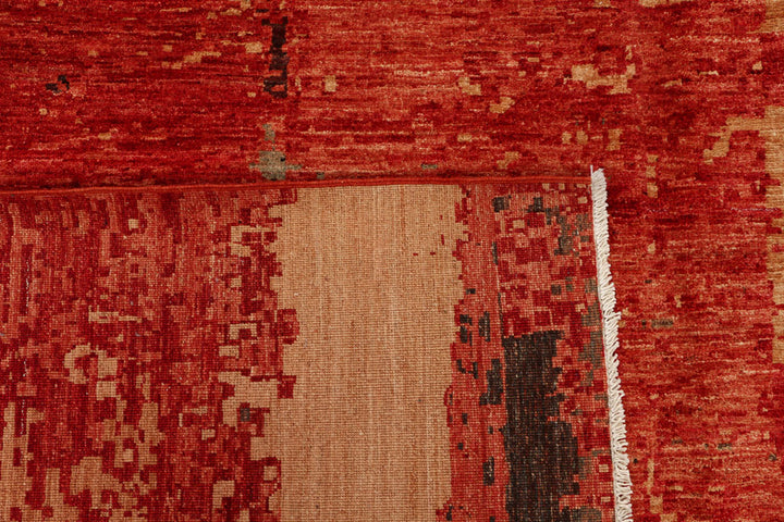 Firebrick Gabbeh 10' 3 x 13' 9 - No. 53263 - ALRUG Rug Store