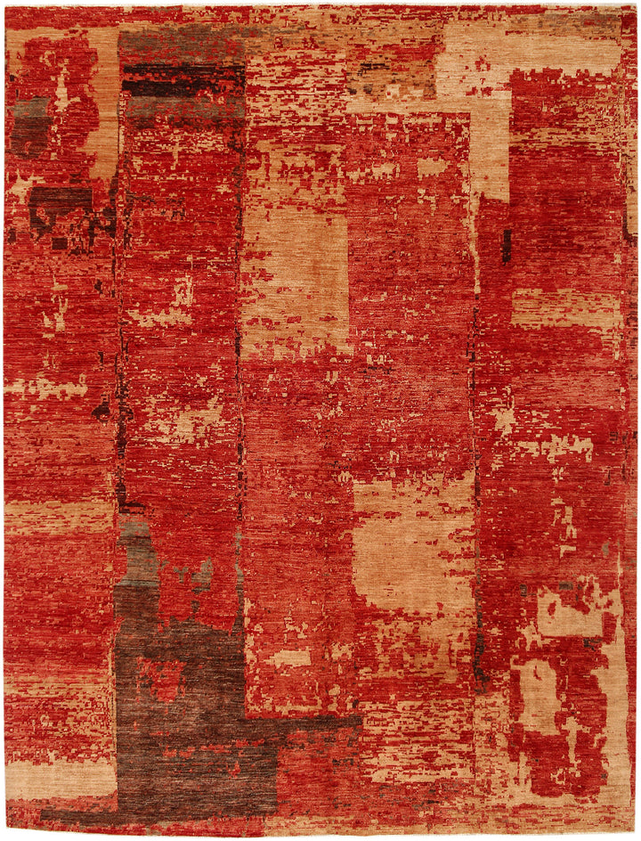 Firebrick Gabbeh 10' 3 x 13' 9 - No. 53263 - ALRUG Rug Store