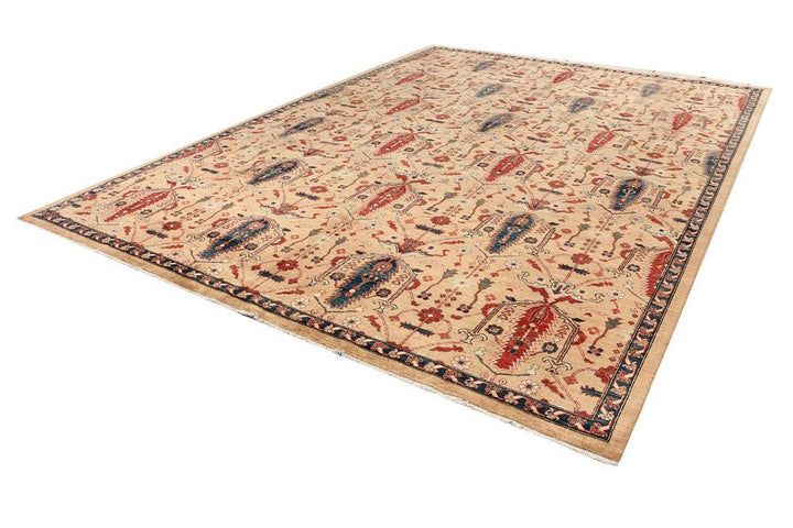 Ikat 9' 9 x 13' 7 - No. 53273 - ALRUG Rug Store